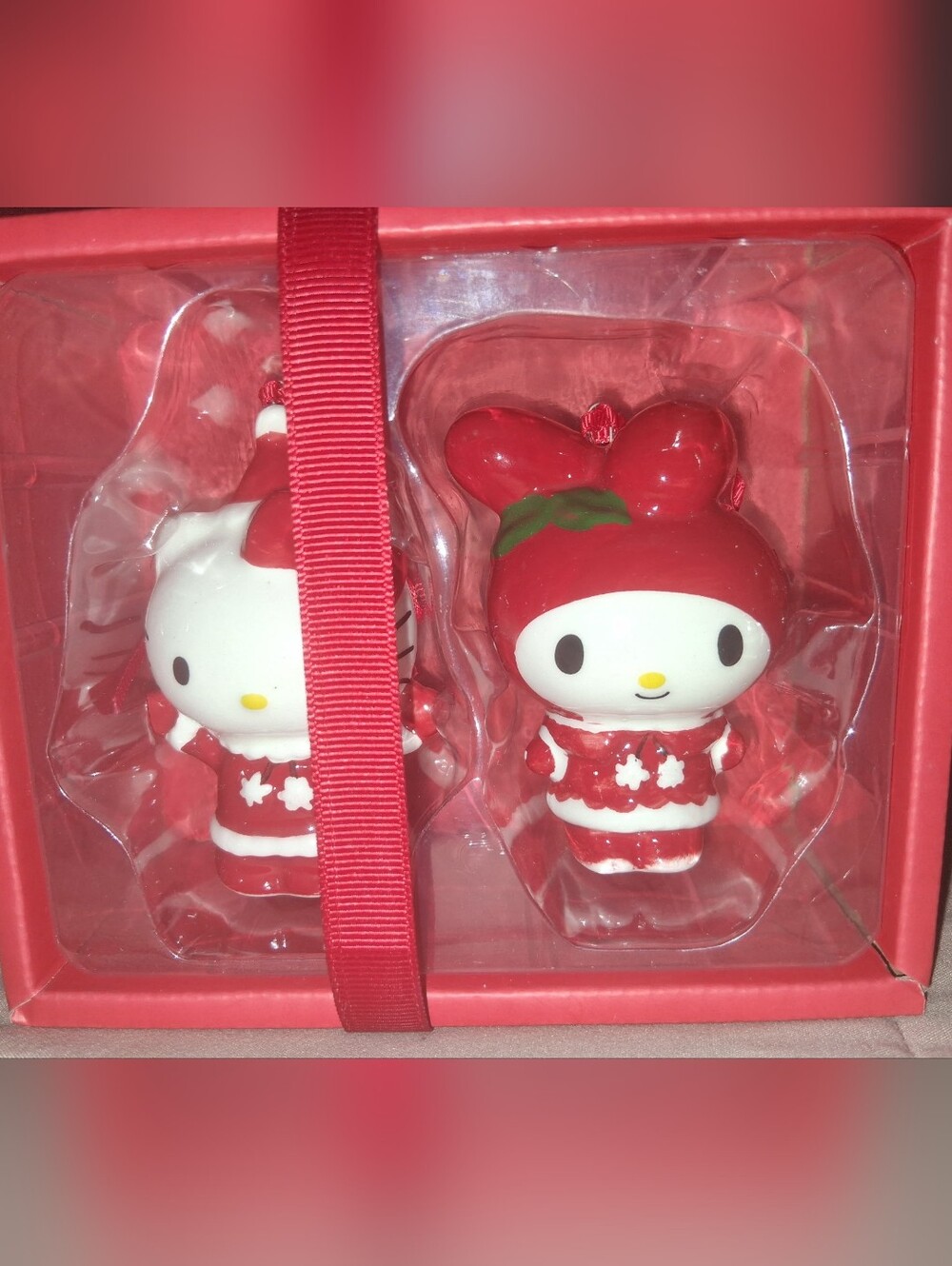 Sanrio Hello Kitty & My Melody Strawberry Duo Salt And Pepper Shaker